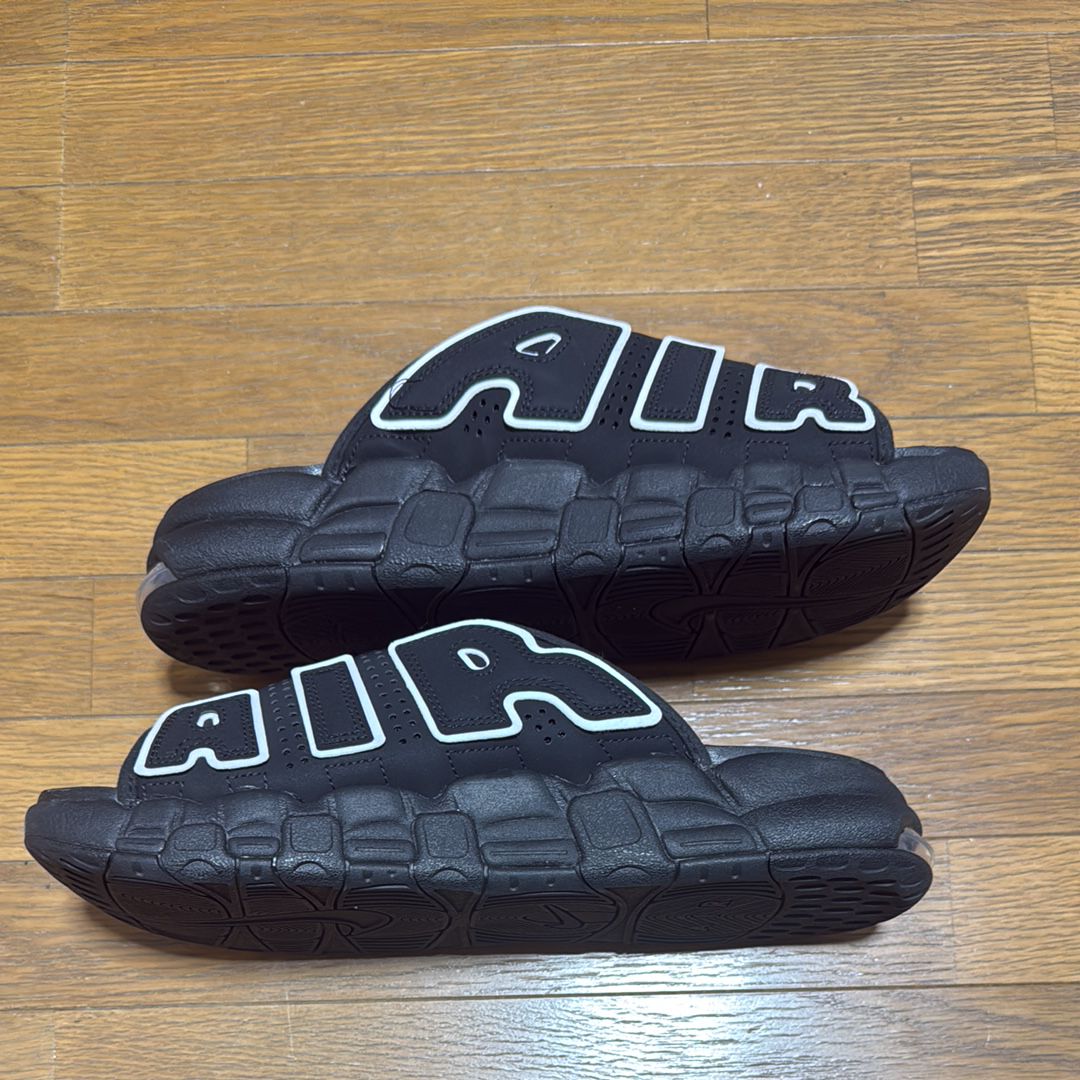 Nike Air More Uptempo Slide "Black" (DV2132-001/DV2137-001)