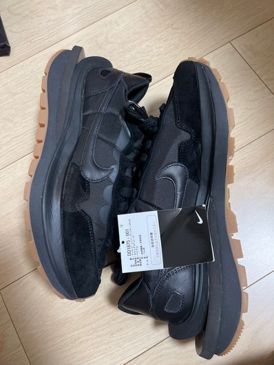 sacai × Nike VaporWaffle "Black Gum"