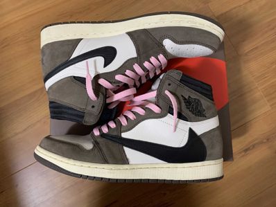 Travis Scott × Nike Air Jordan 1 Retro High OG TS SP "Sail/Dark Mocha"
