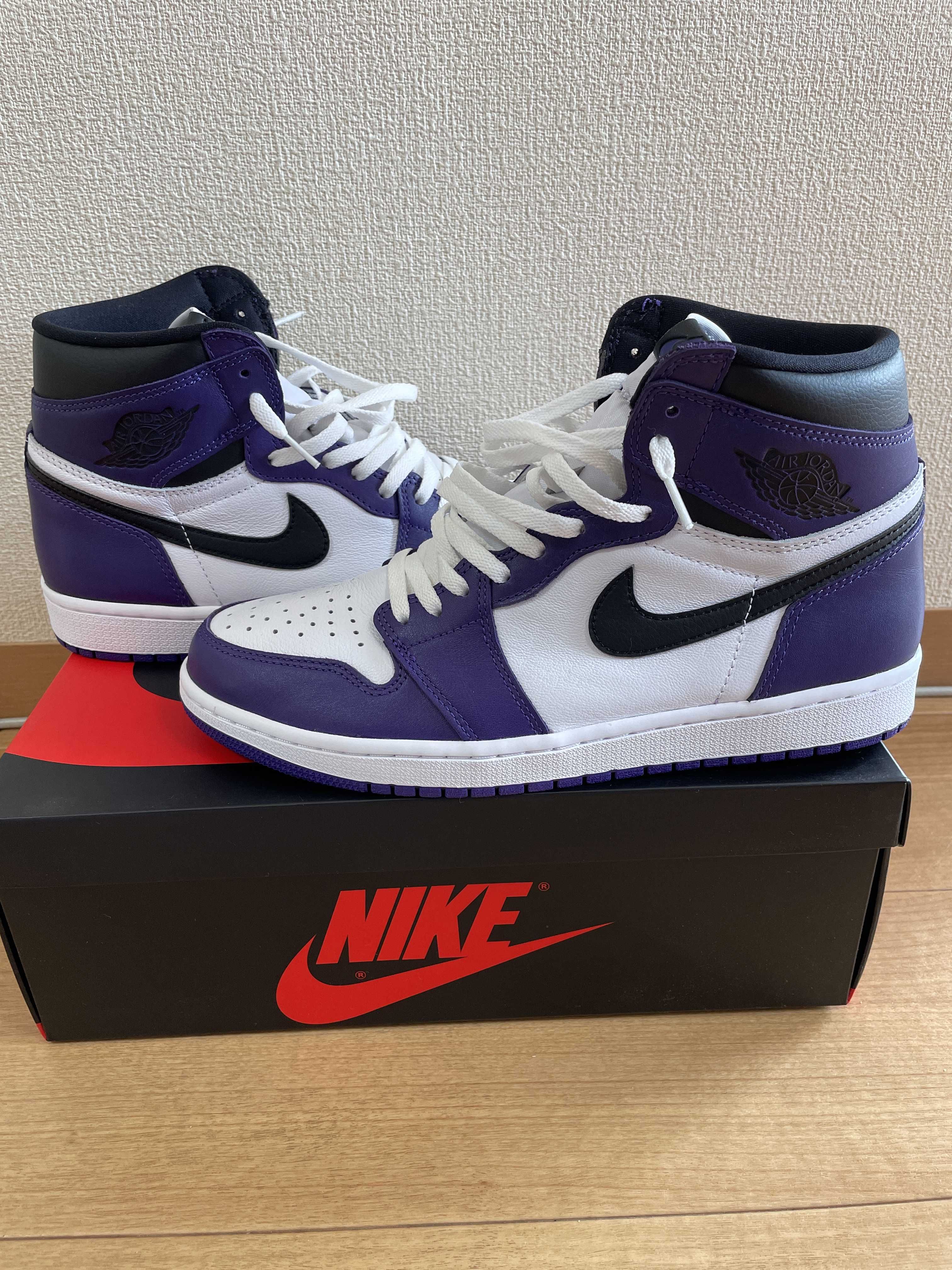 Nike Air Jordan 1 Retro High OG "Court Purple White/Black" (2020)   