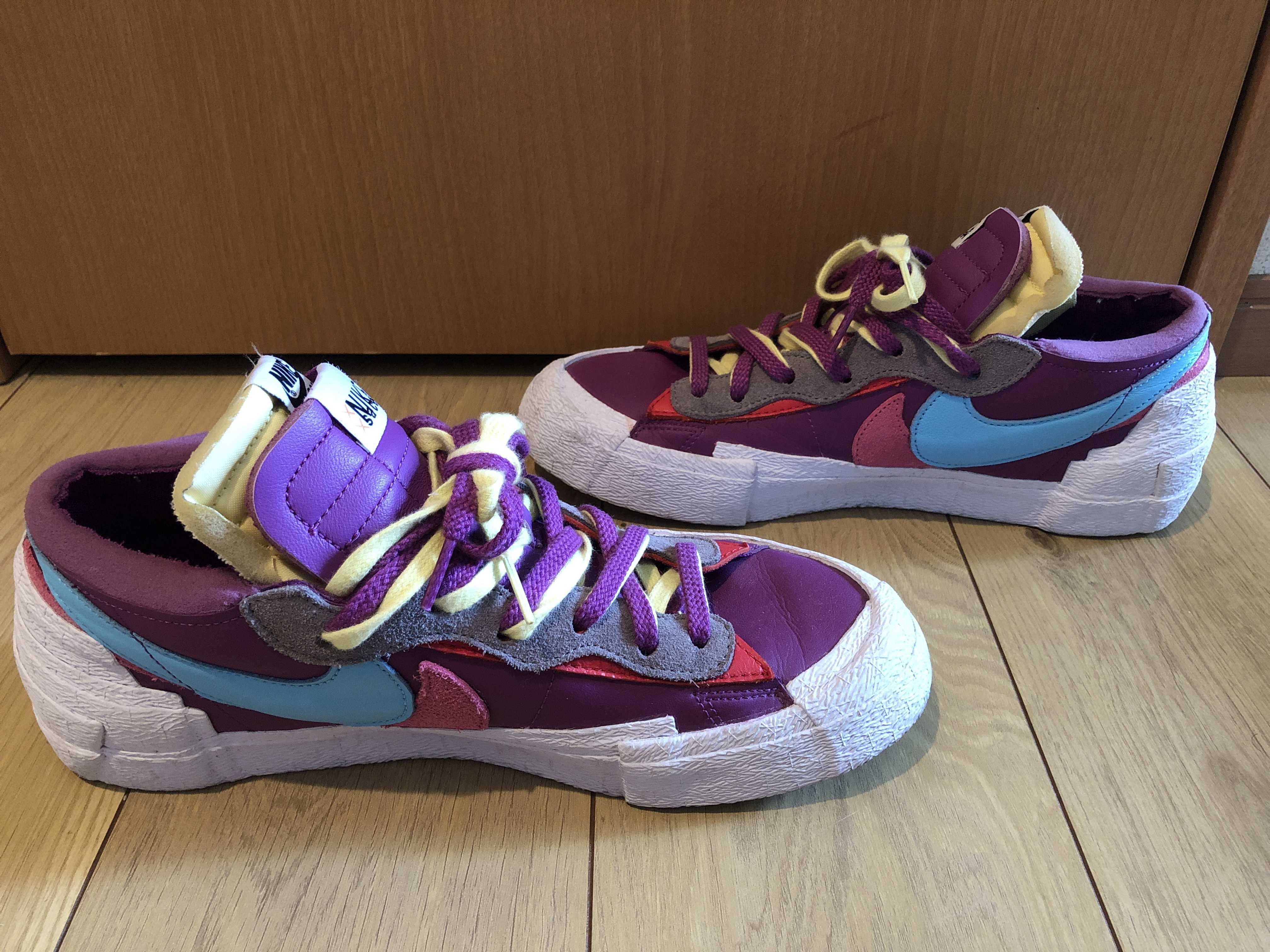 KAWS × sacai × Nike Blazer Low "Purple Dusk"