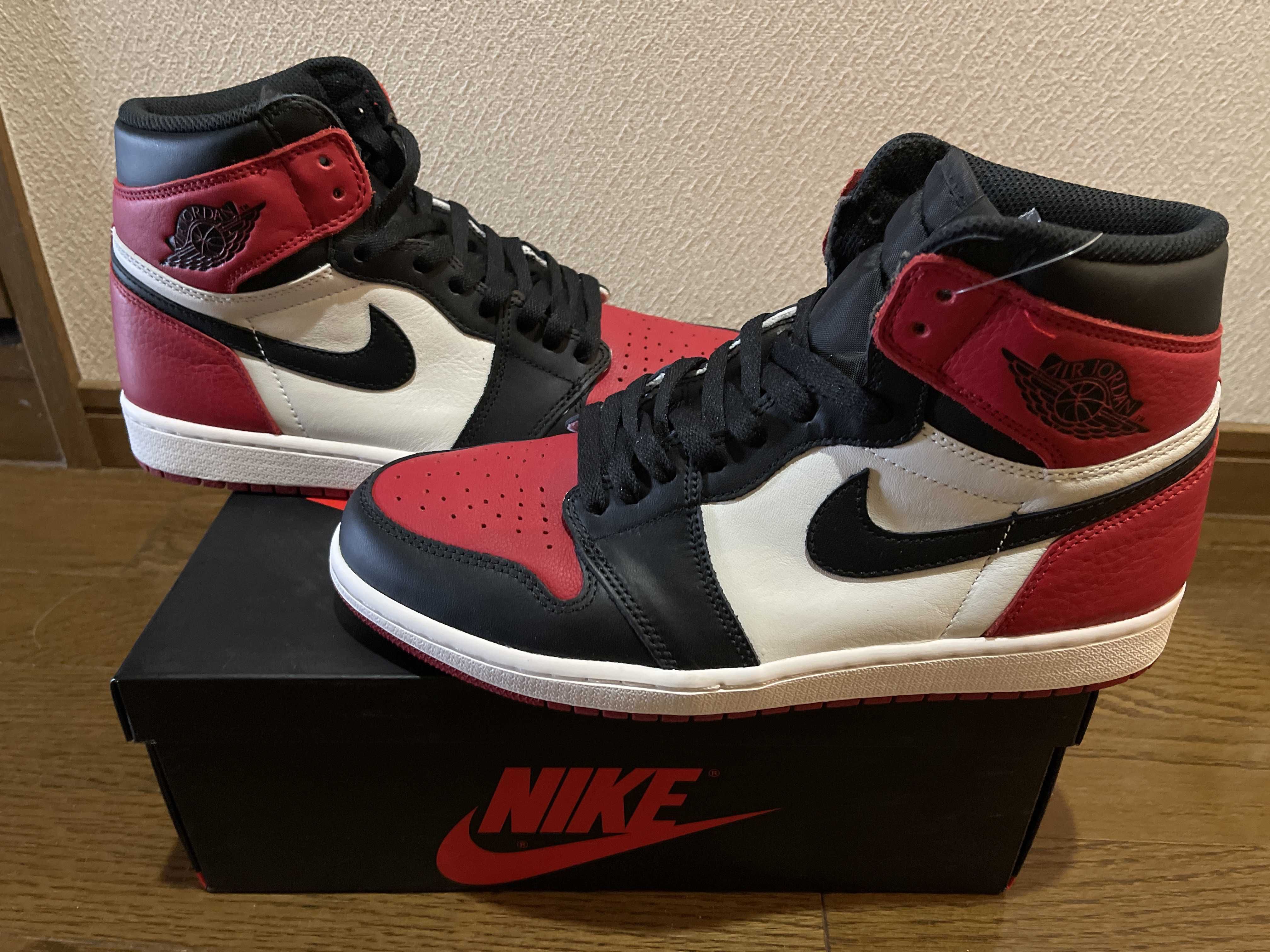 Nike Air Jordan 1 Retro High OG "Bred Toe"