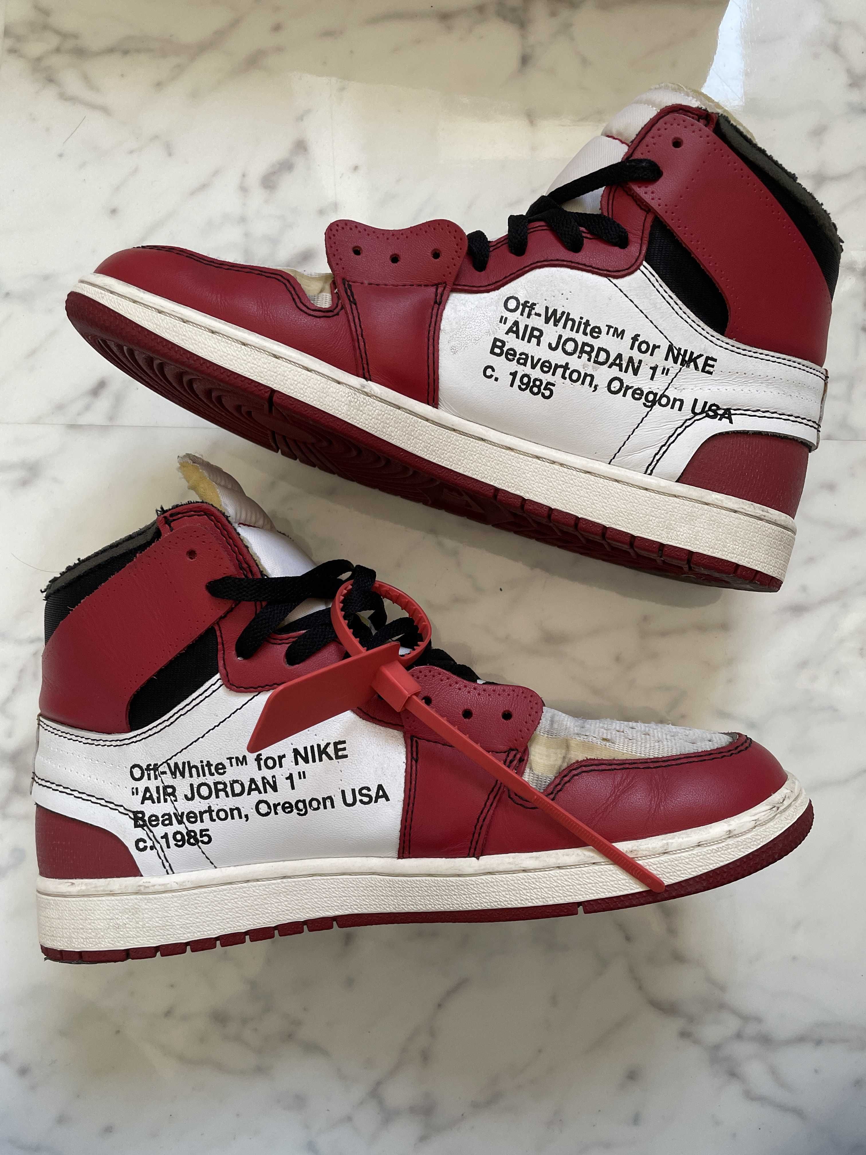 Off-White × Nike Air Jordan 1 Retro High The Ten "Chicago"