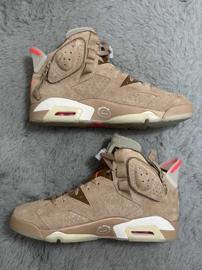 Travis Scott × Nike Air Jordan 6 "British Khaki"
