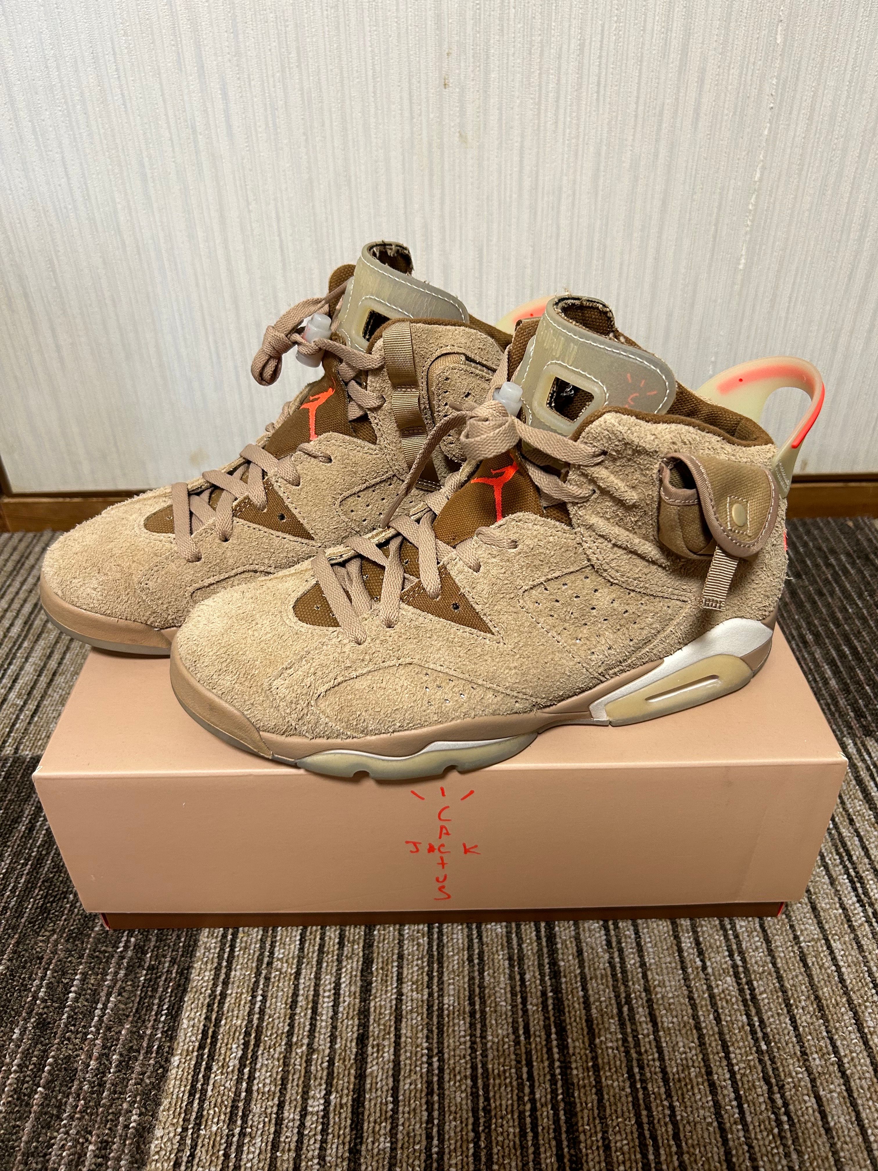 Travis Scott × Nike Air Jordan 6 "British Khaki"