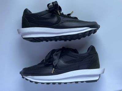 sacai × Nike LDV Waffle "Triple Black"