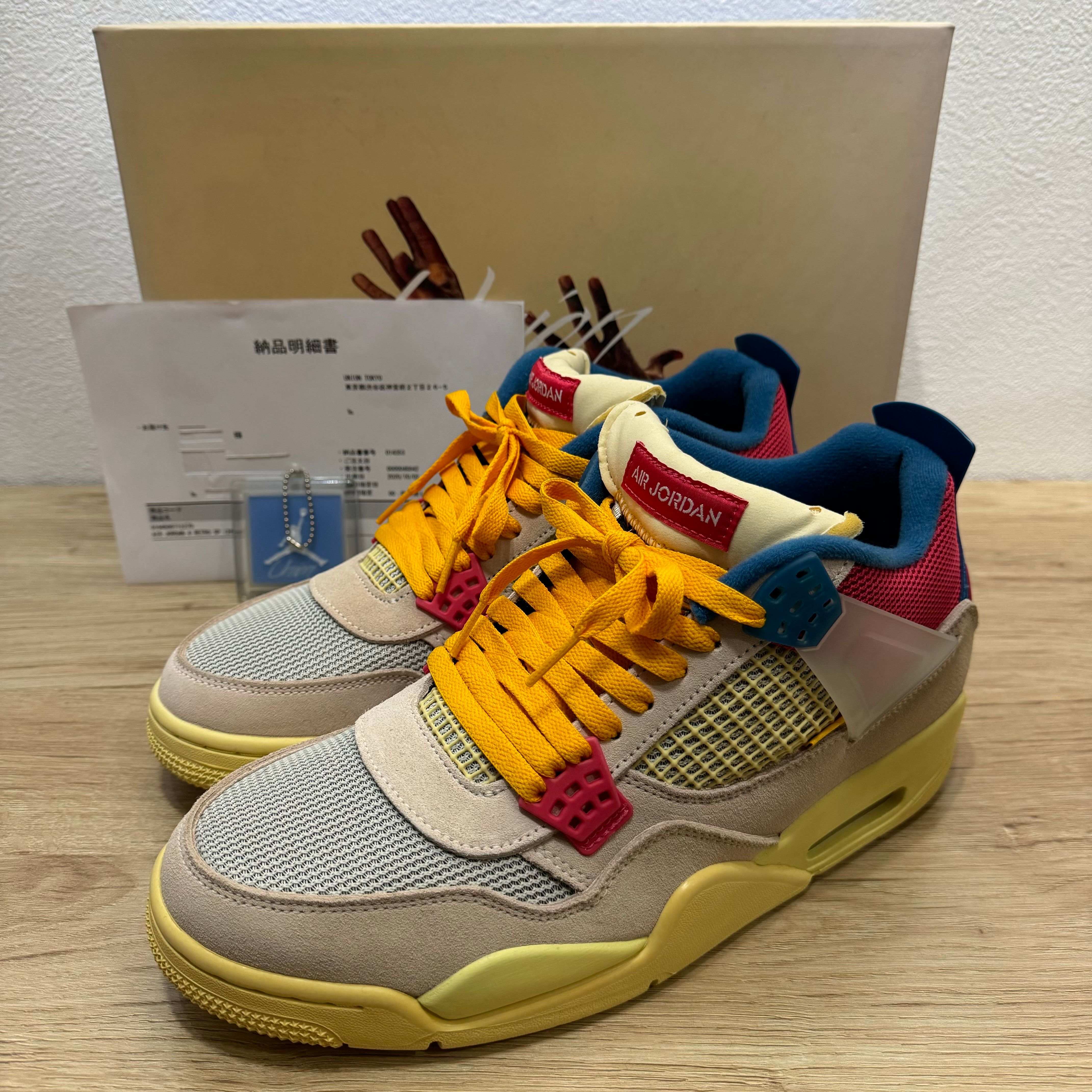 UNION × Nike Air Jordan 4 SP "Guava Ice/Light Fusion Red"