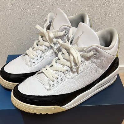 Fragment × Nike Air Jordan 3 "White/Black"