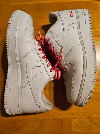Supreme × Nike Air Force 1 Low "White"