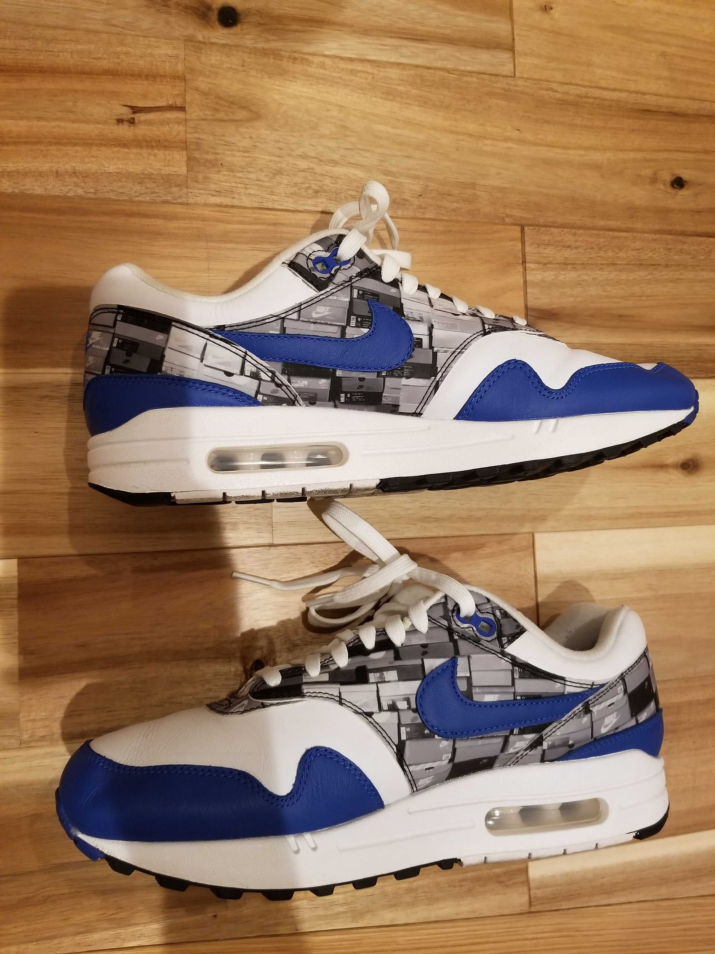 atmos × Nike Air Max 1 Blue "We Love Nike"