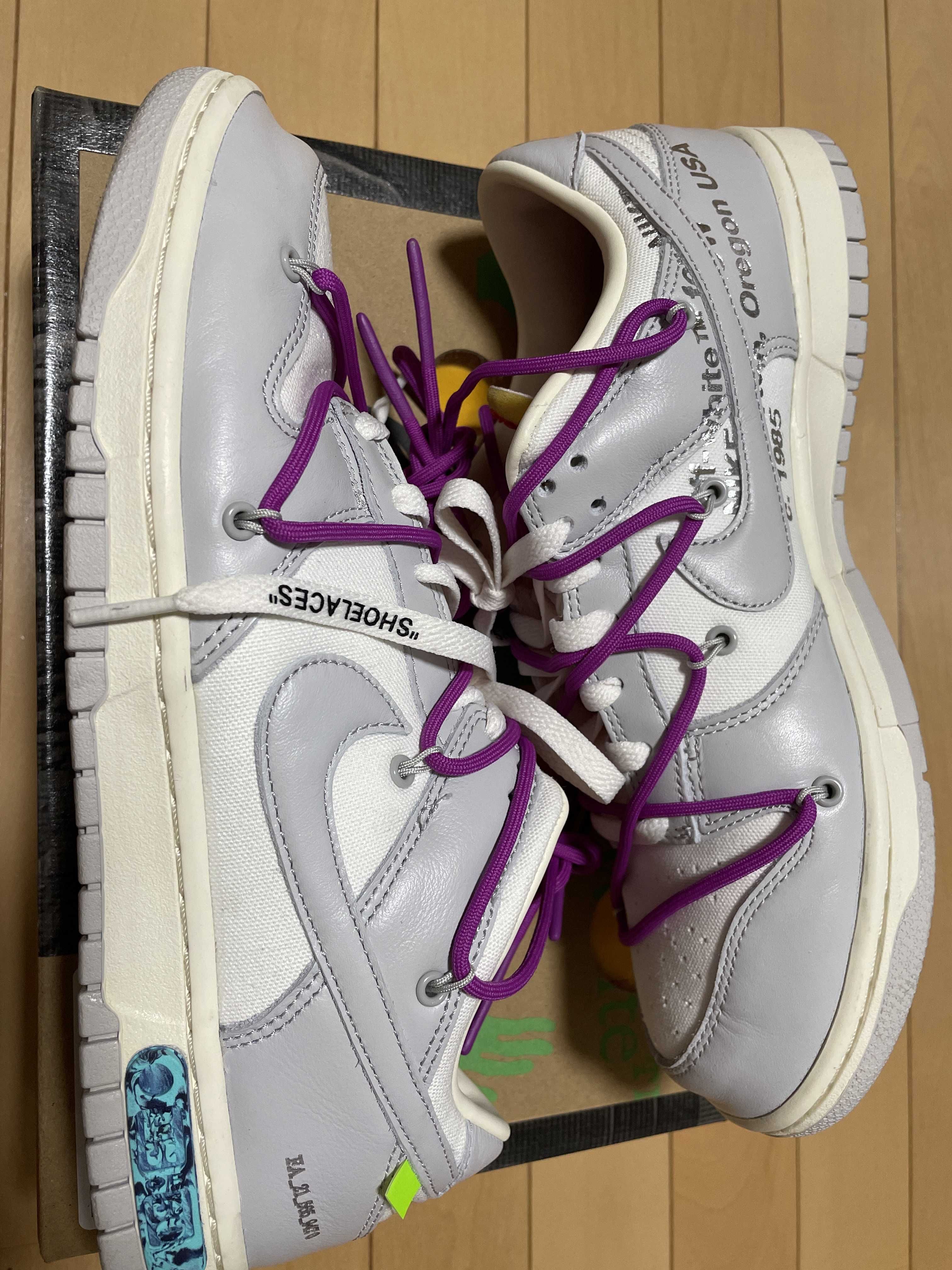 Off-White × Nike Dunk Low 1 of 50 "Lot.45"