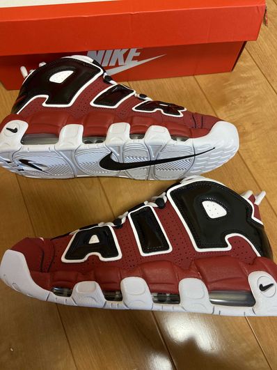 Nike Air More Uptempo ’96 "Black and Varsity Red" (2021)