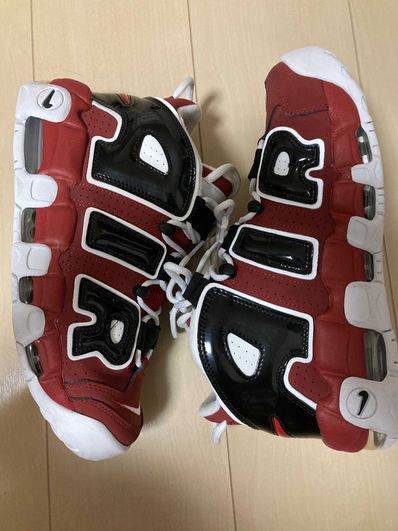 Nike Air More Uptempo ’96 "Black and Varsity Red" (2021)