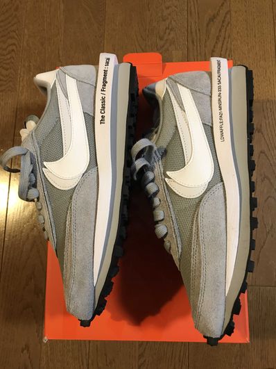 Fragment × sacai × Nike LD Waffle "Light Smoke Grey"