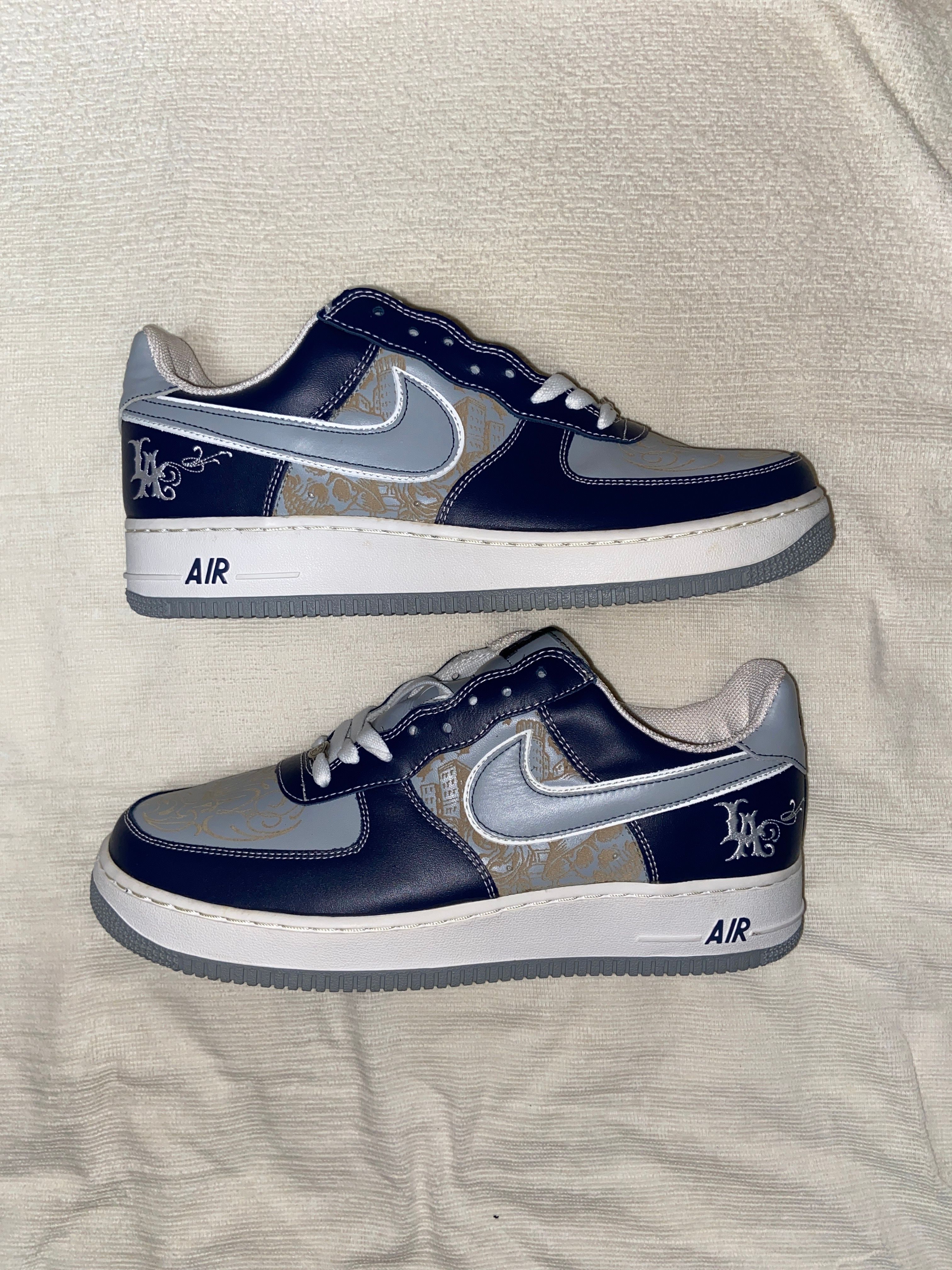 Mr. Cartoon × Nike Air Force 1 Low "Blue Tatoo"