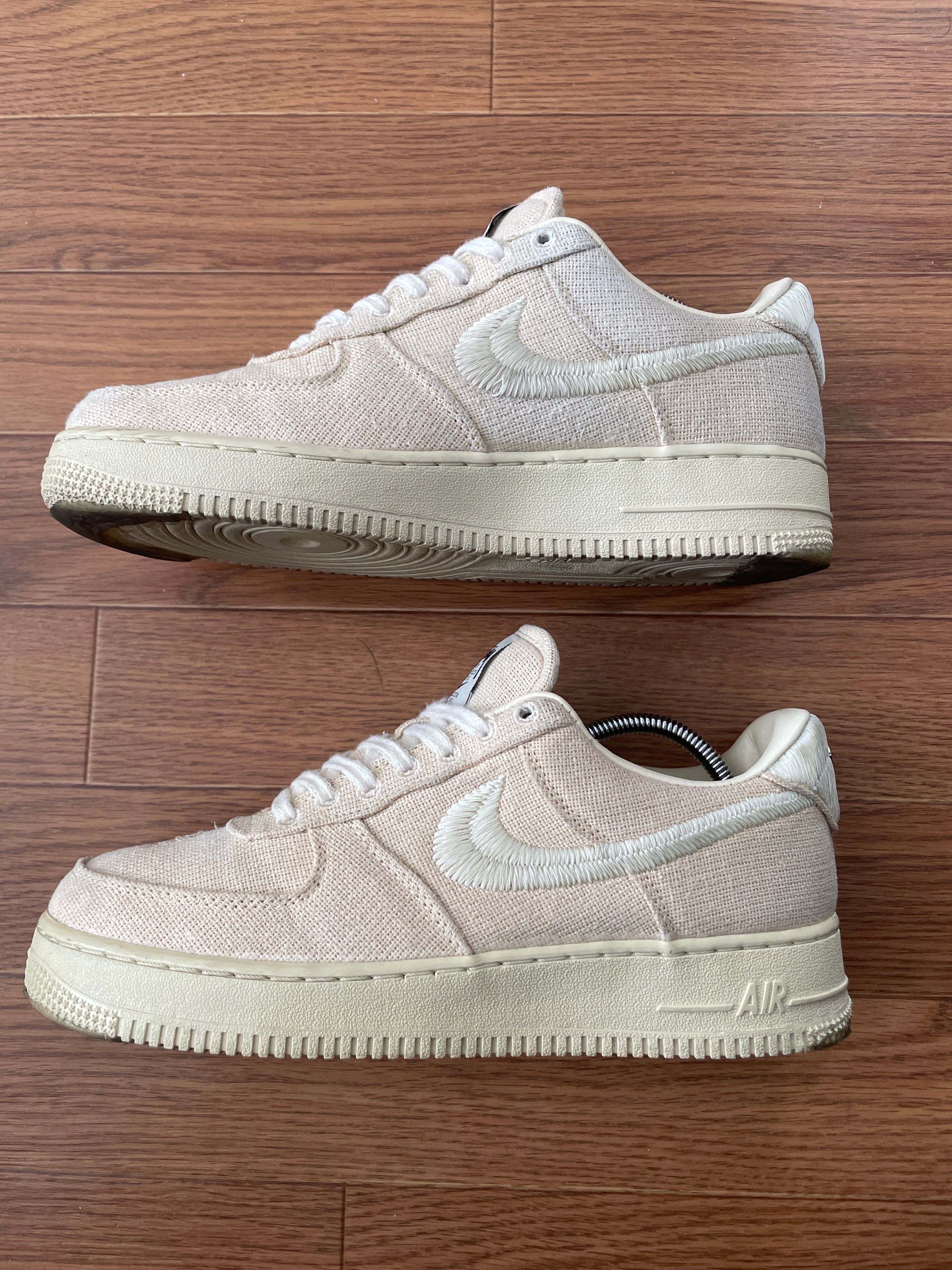 Stussy × Nike Air Force 1 Low "Fossil Stone"