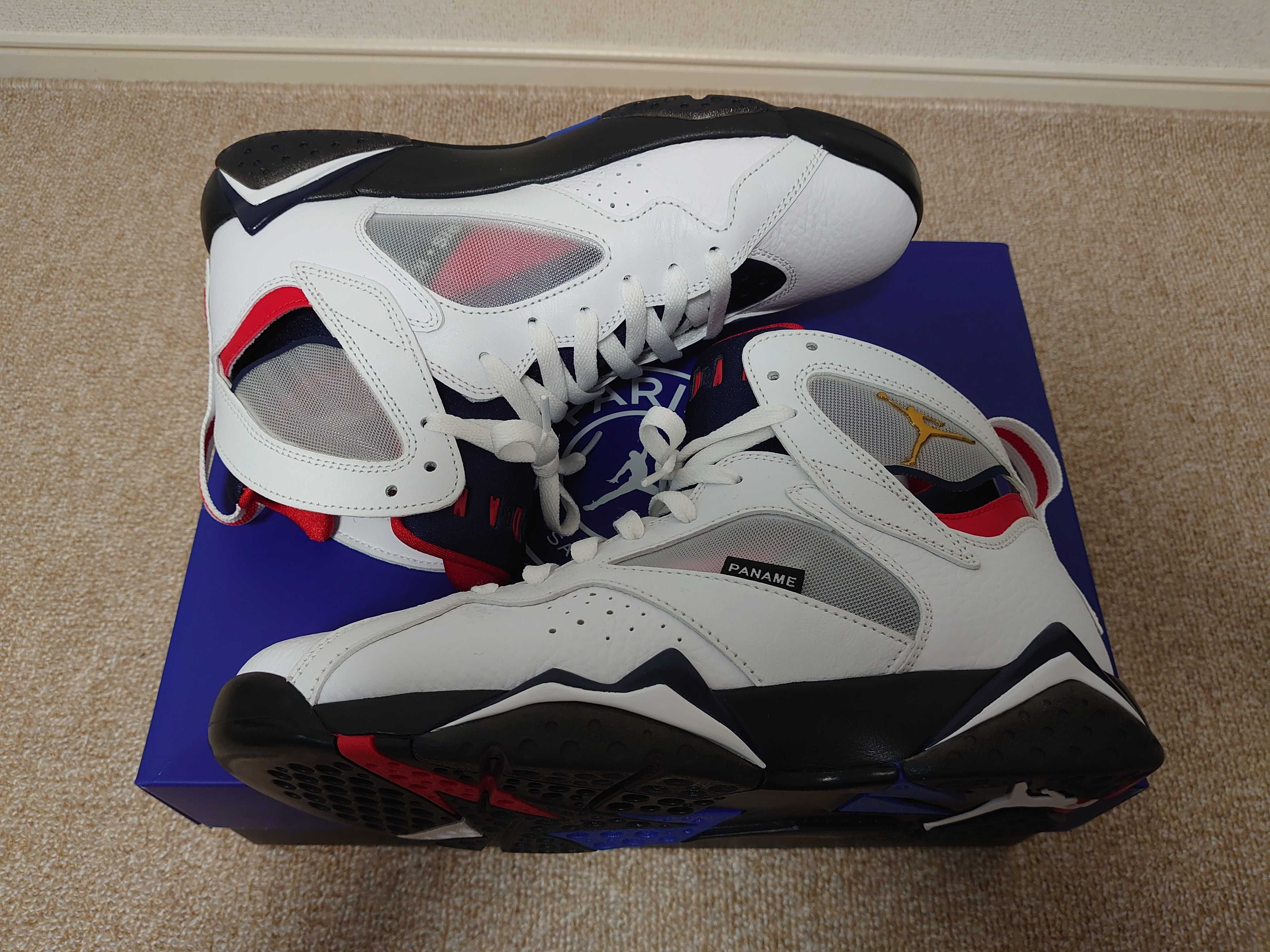 PSG × NIKE AIR JORDAN 7 RETRO "White"