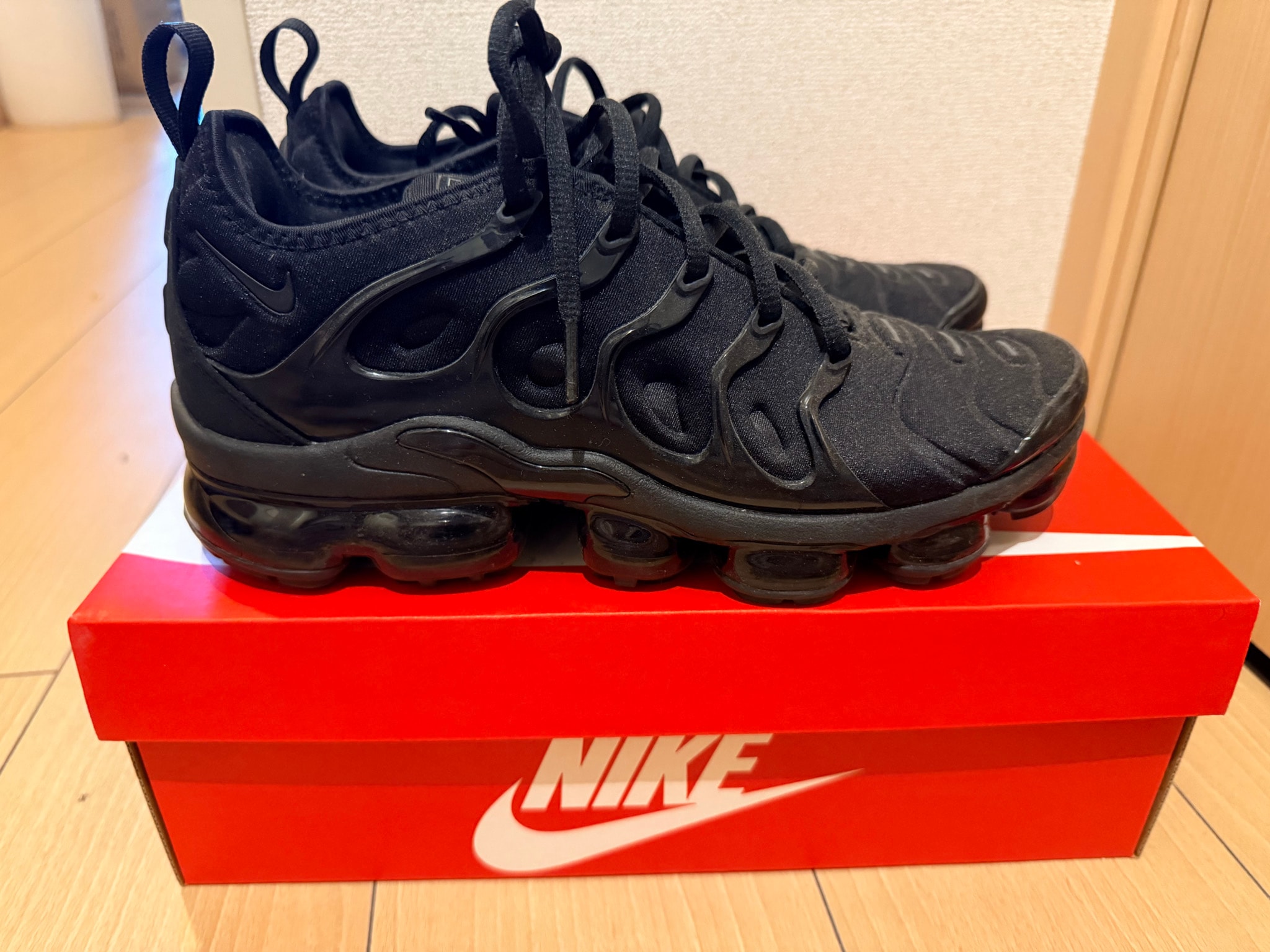 Nike Air Vapormax Plus "Black/Black/Dark Grey" (2024) (924453-004)