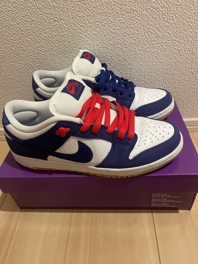 Nike SB Dunk Low "Los Angeles Dodgers/Deep Royal Blue"