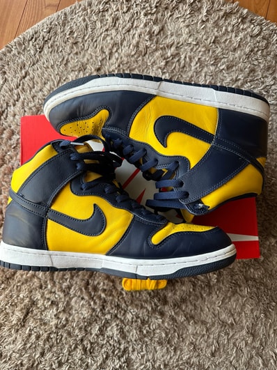 Nike Dunk High "Michigan"