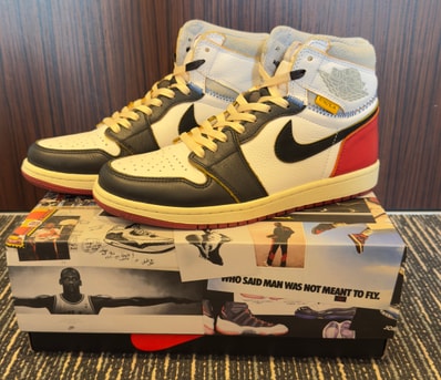 UNION × Nike Air Jordan 1 Retro High OG NRG "Varsity Red/Wolf Grey"