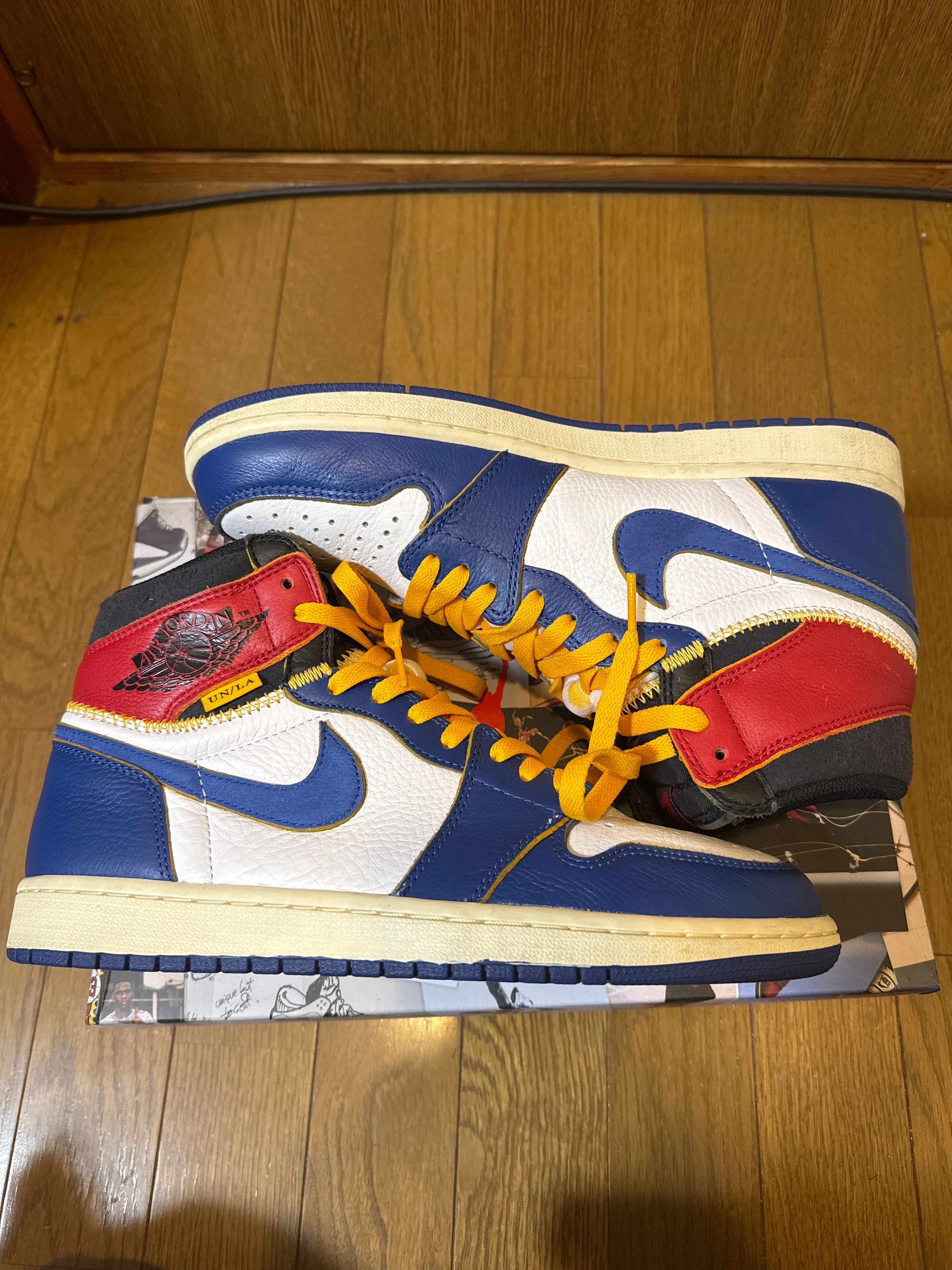 Union × Nike Air Jordan 1 Retro High OG NRG "Storm Blue/Varsity Red"