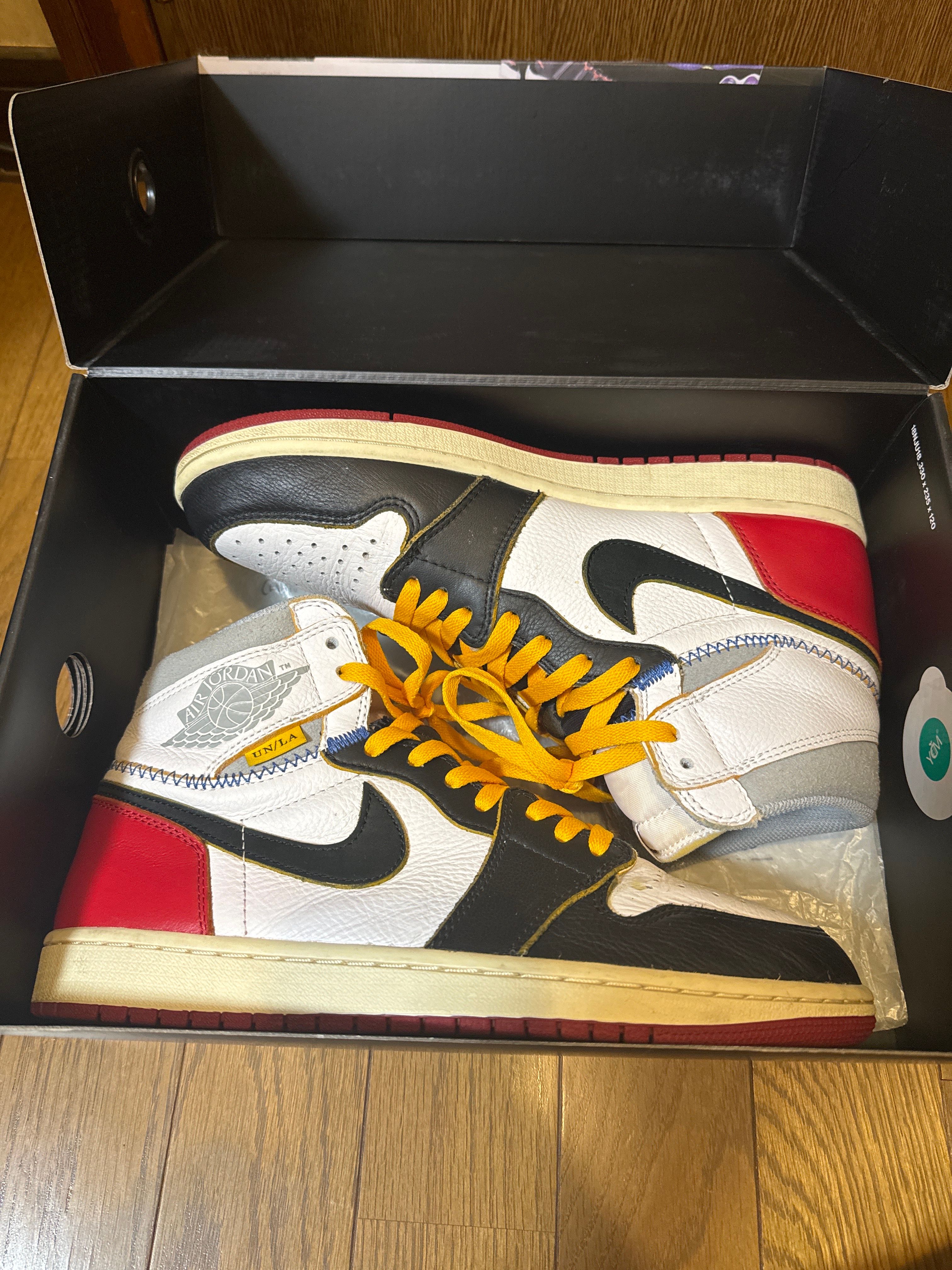 UNION × Nike Air Jordan 1 Retro High OG NRG "Varsity Red/Wolf Grey"