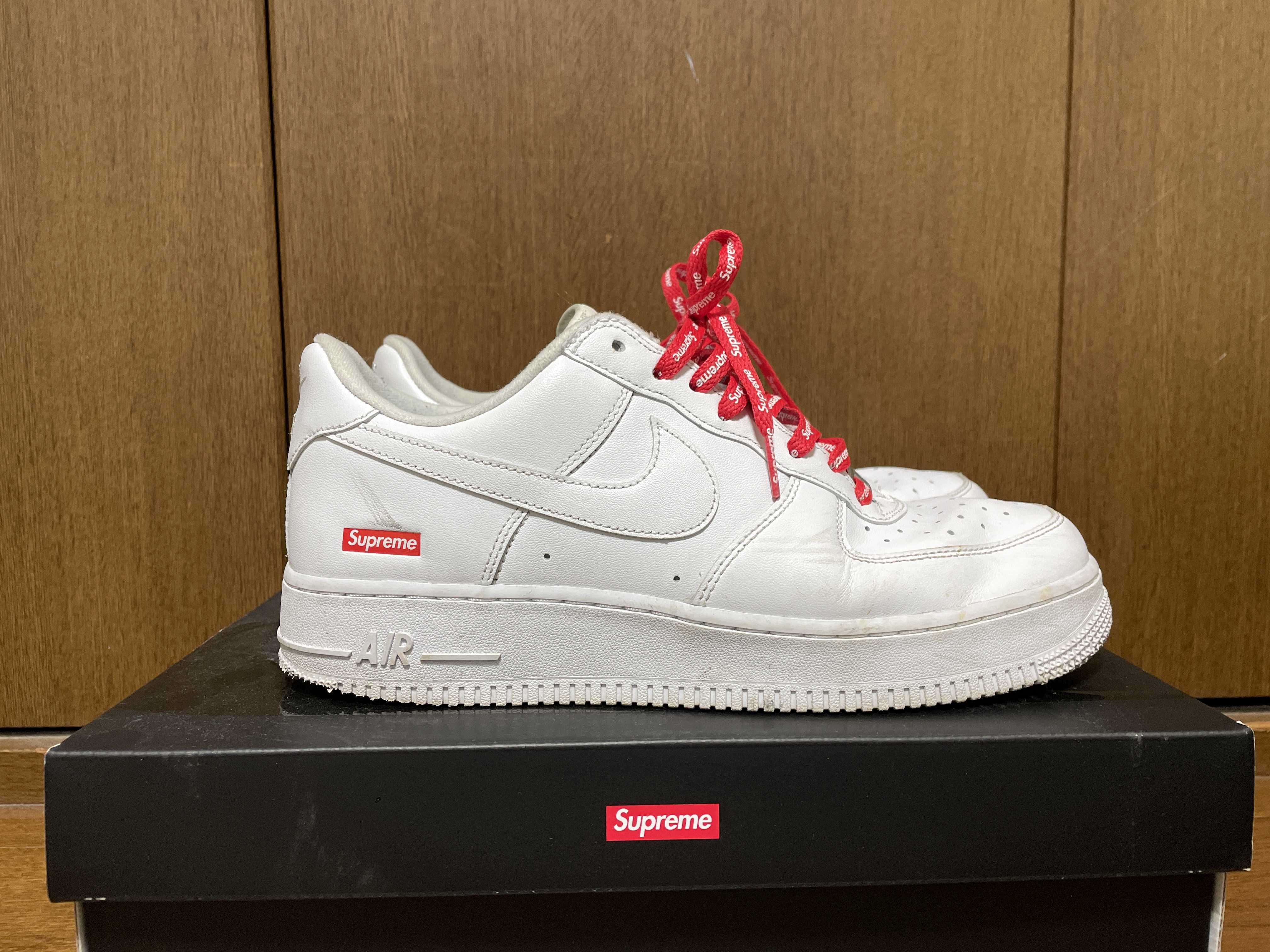 Supreme × Nike Air Force 1 Low "White"