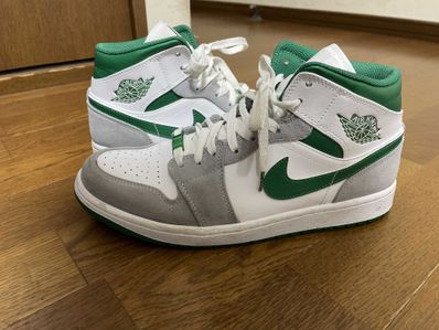 Nike Air Jordan 1 Mid "Green Grey White"
