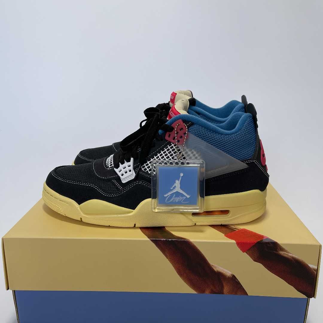 UNION × NIKE AIR JORDAN 4 "OFF NOIR"