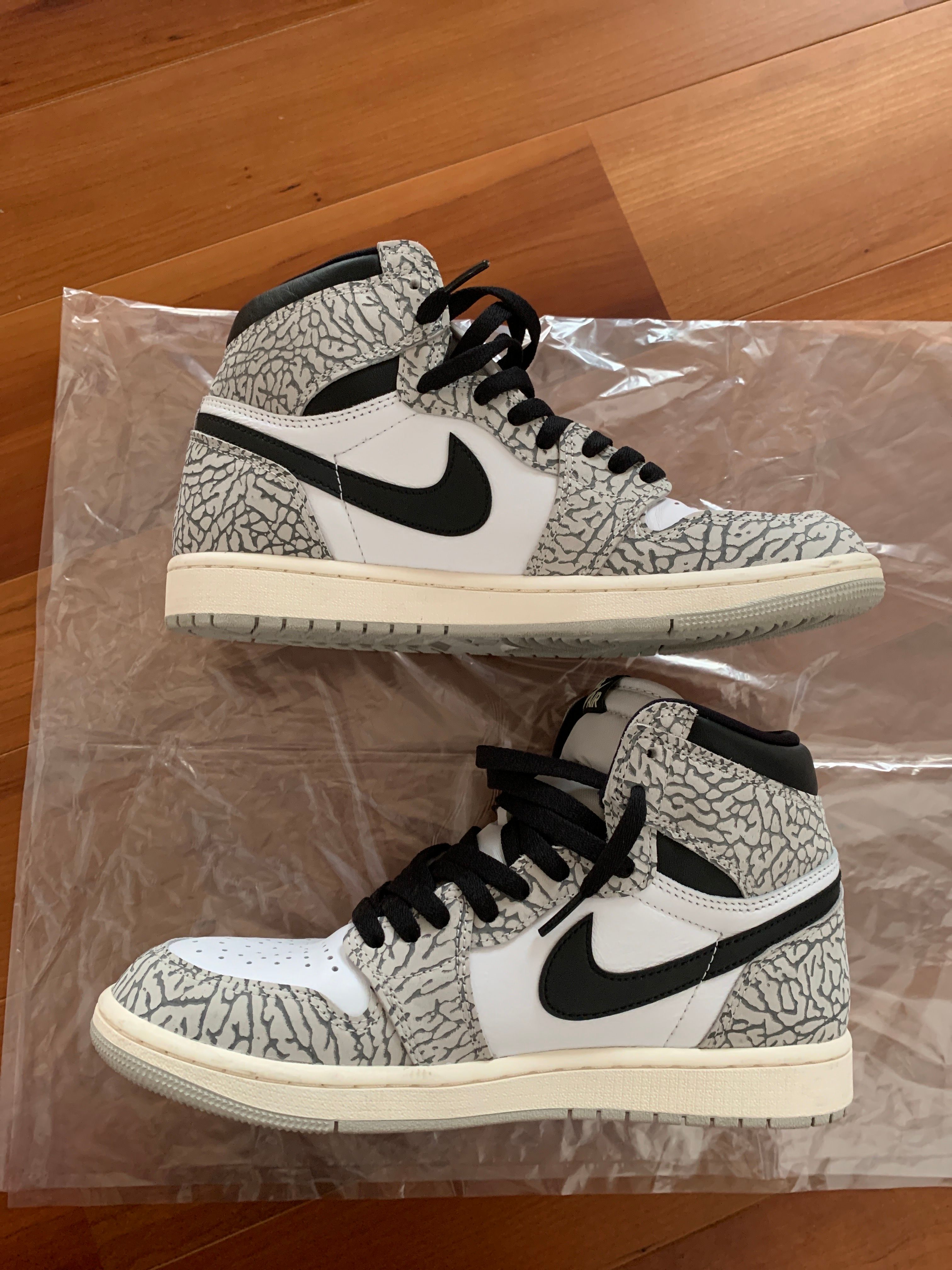Nike Air Jordan 1 High OG "White Cement/Safari"