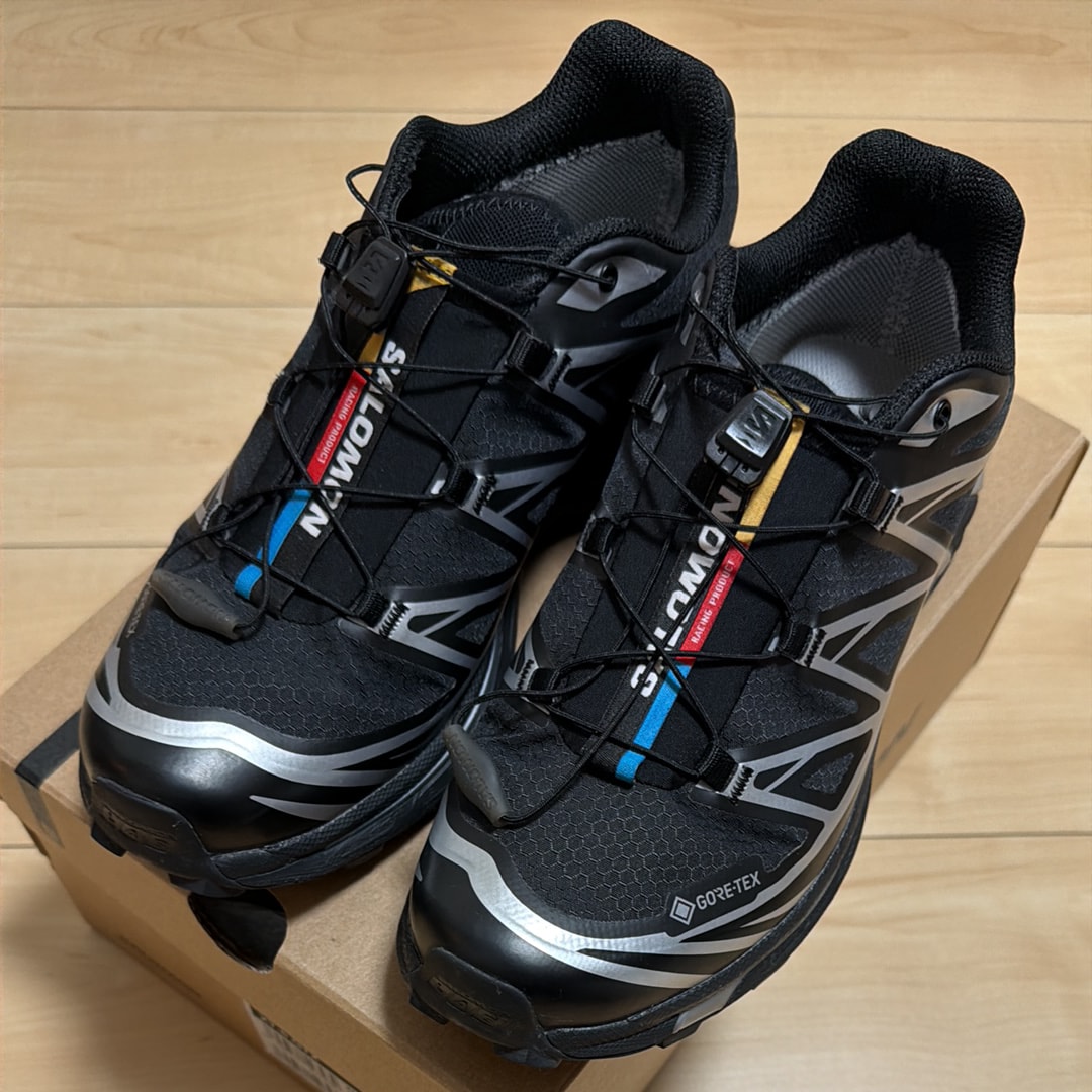 Salomon XT-6 GORE-TEX "Black/Footwear Silver"