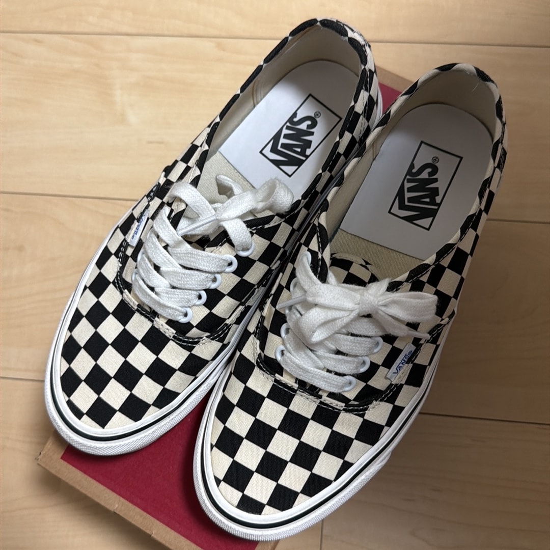 Vans Authentic 44 DX Anaheim Factory "Black/Checkerboard"