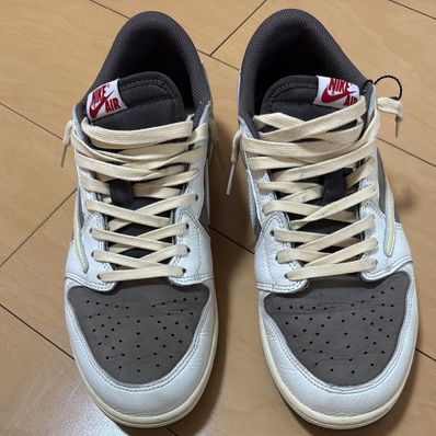Travis Scott × Nike Air Jordan 1 Low OG SP "Reverse Mocha/Sail and Ridgerock"