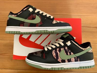 NIKE DUNK LOW SE "BLACK MULTI CAMO"