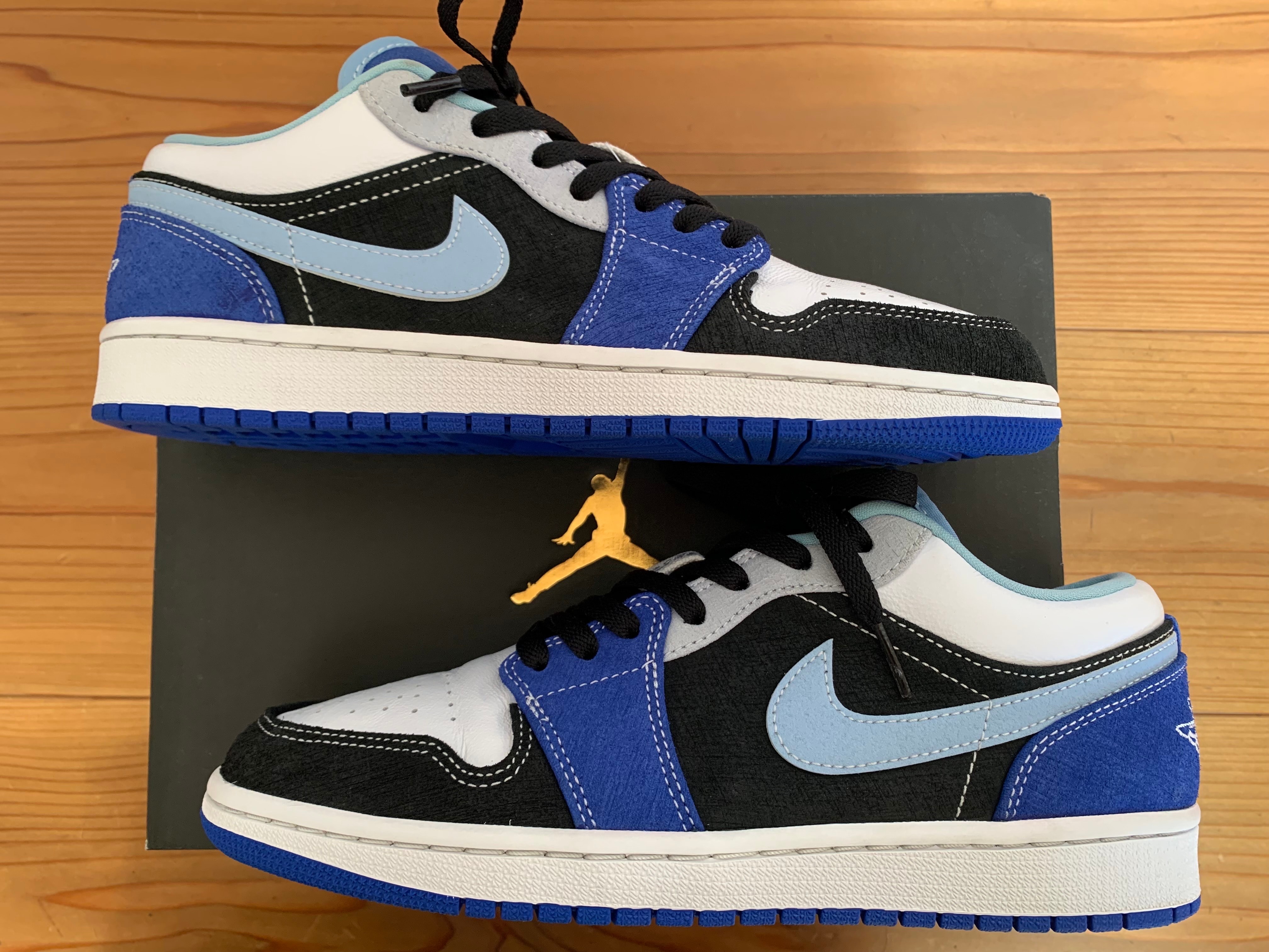 Nike Air Jordan 1 Low "White/Black/Blue"