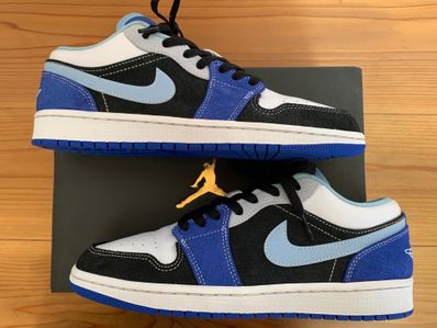 Nike Air Jordan 1 Low "White/Black/Blue"