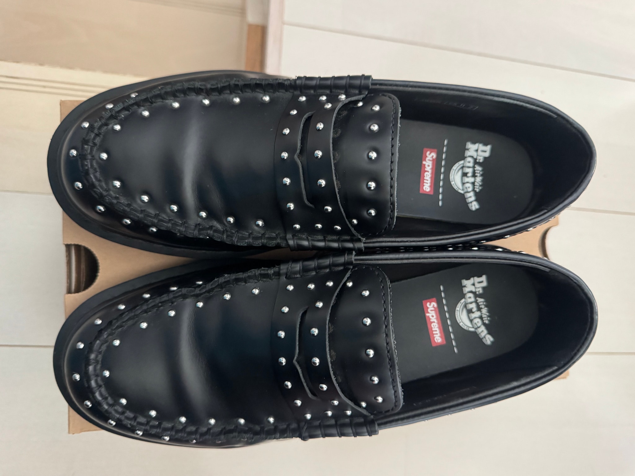 Supreme × Dr.Martens Studded Penton Loafer "Black" 25SS Week 13