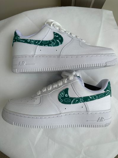 Nike Women's Air Force 1 Low '07 Essential "Green Paisley"