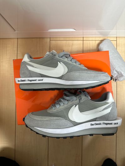 Fragment × sacai × Nike LD Waffle "Light Smoke Grey"