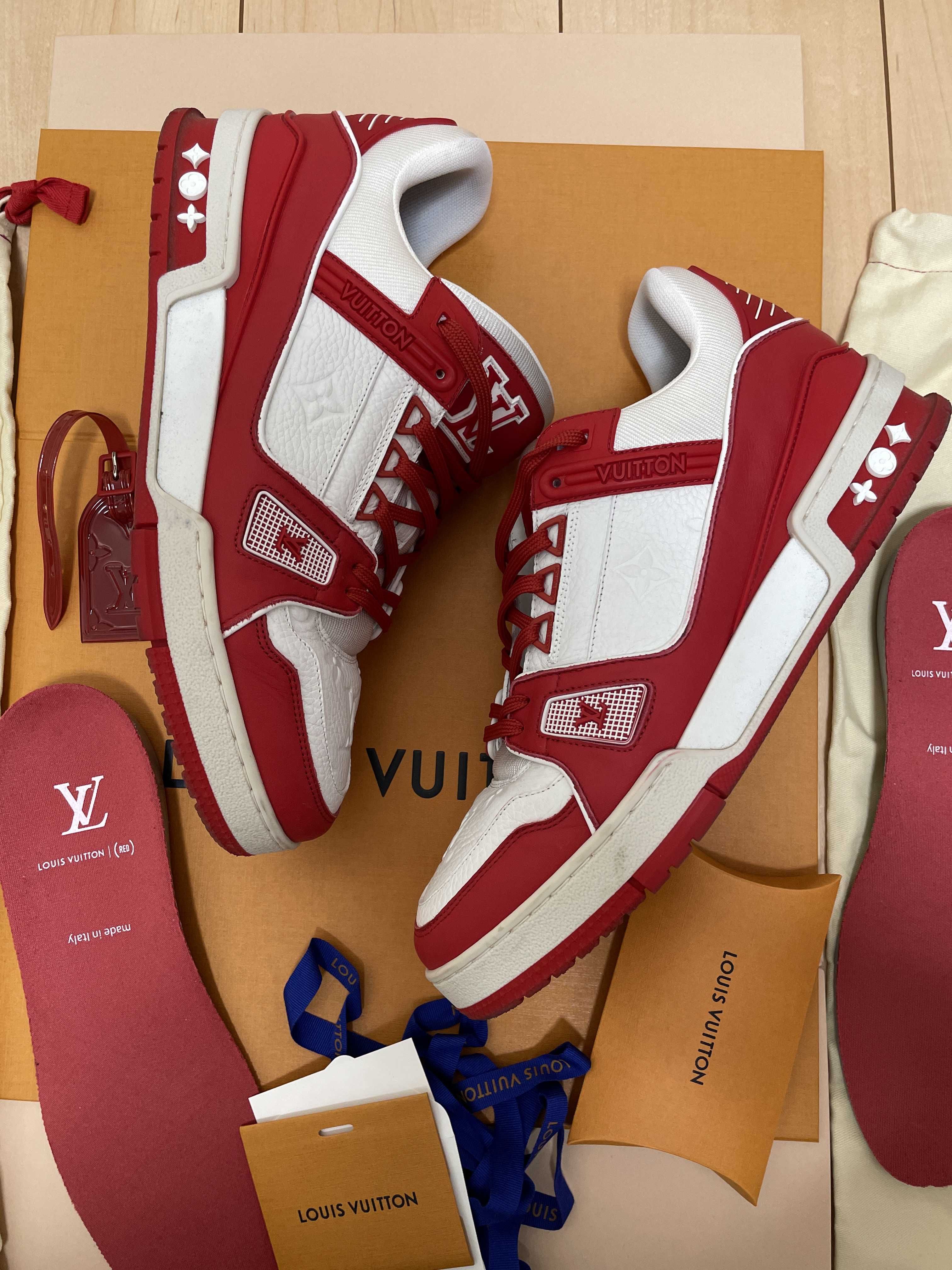 Louis Vuitton Trainer Line Sneaker #54 "Rouge"