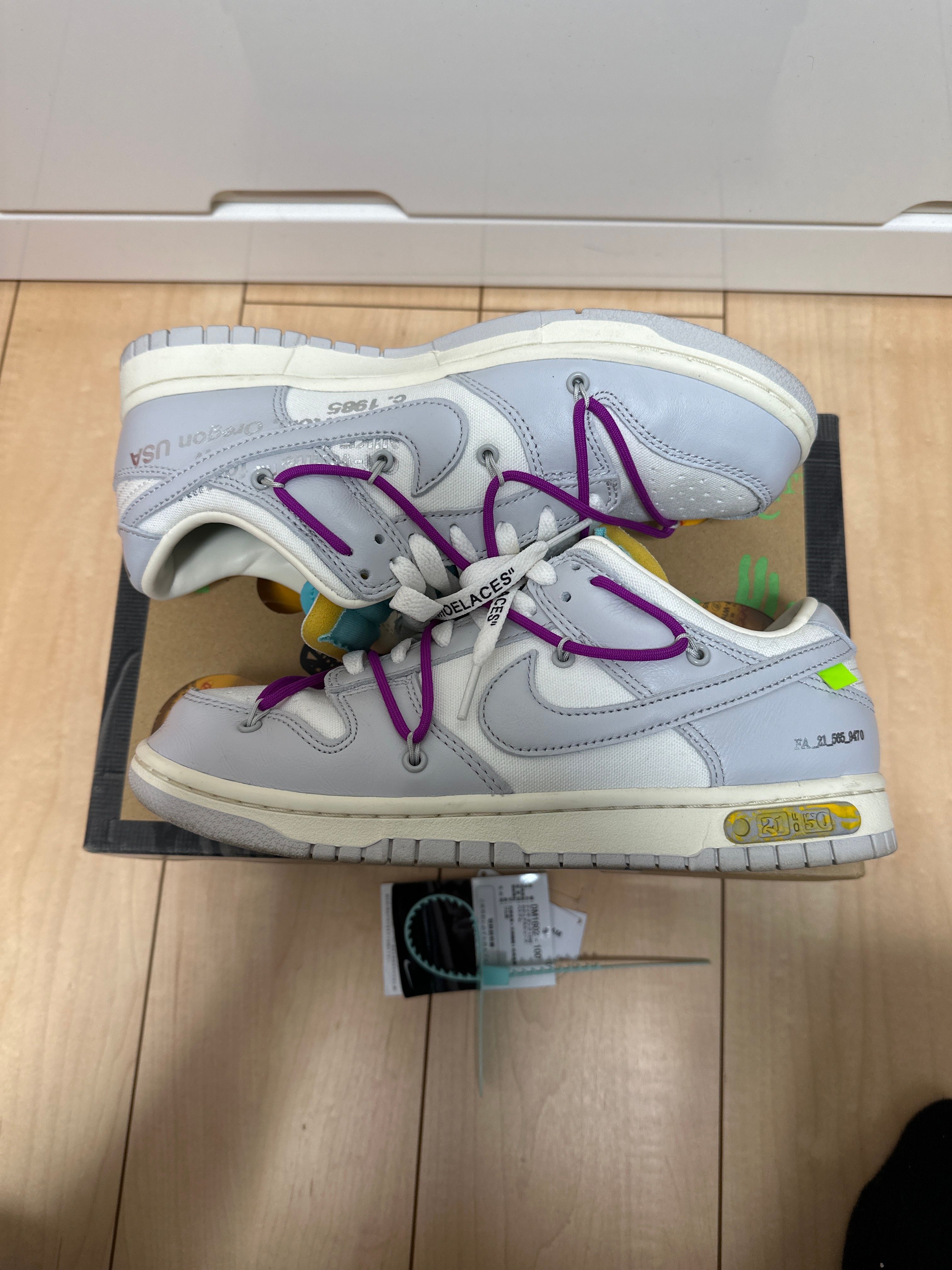 Off-White × Nike Dunk Low 1 of 50 "Lot.21"