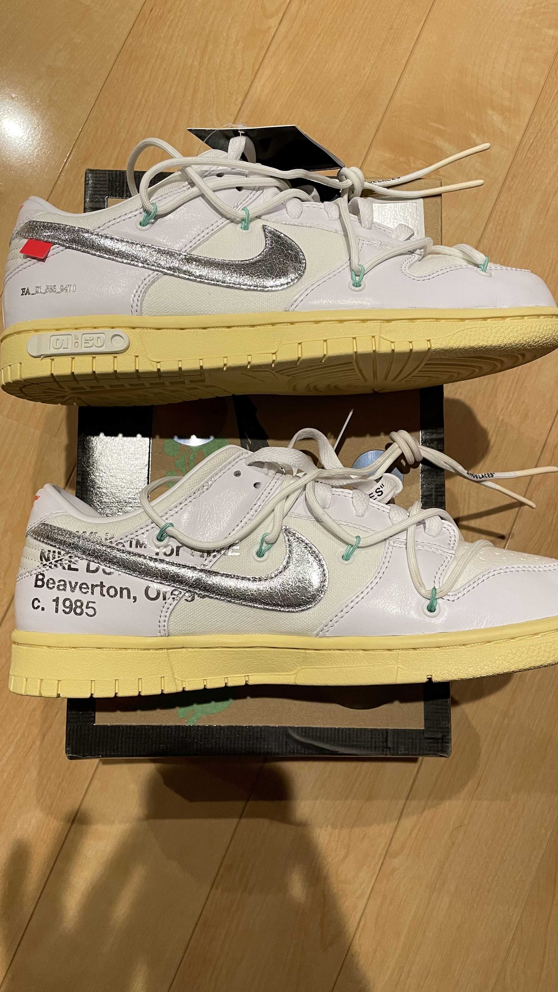 Off-White × Nike Dunk Low 1 of 50 "Lot.1"