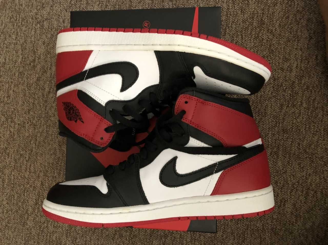 Nike Air Jordan 1 Retro High OG "Black Toe" (2013)