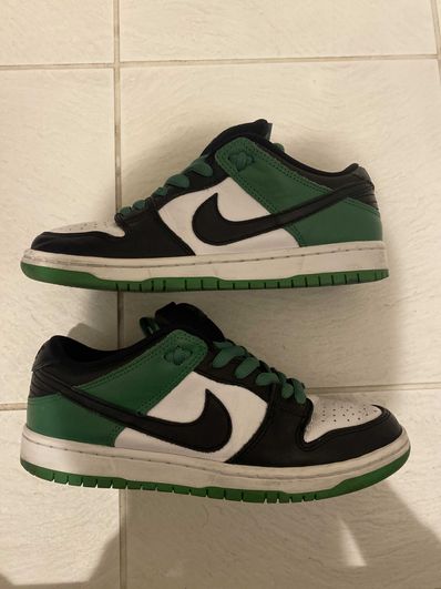 Nike SB Dunk Low Pro "Black and Classic Green"