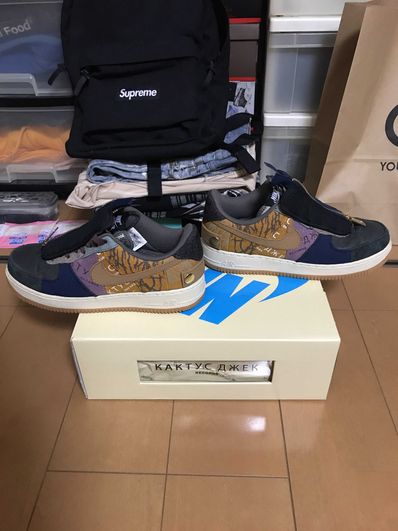 Travis Scott × Nike Air Force 1 Low Cactus Jack "Multi Color"