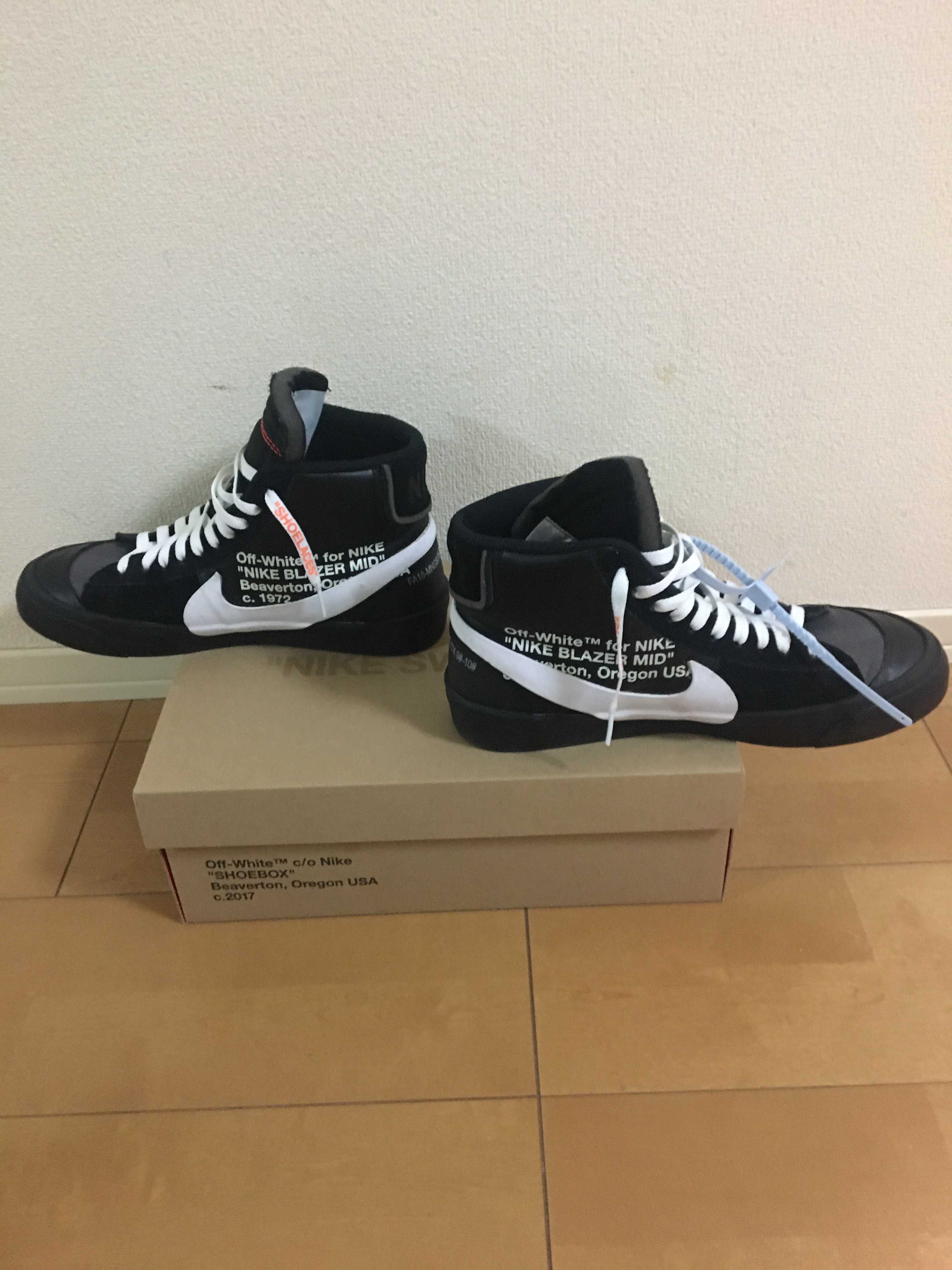 Off-White × Nike Blazer Studio Mid "Grim Reaper"