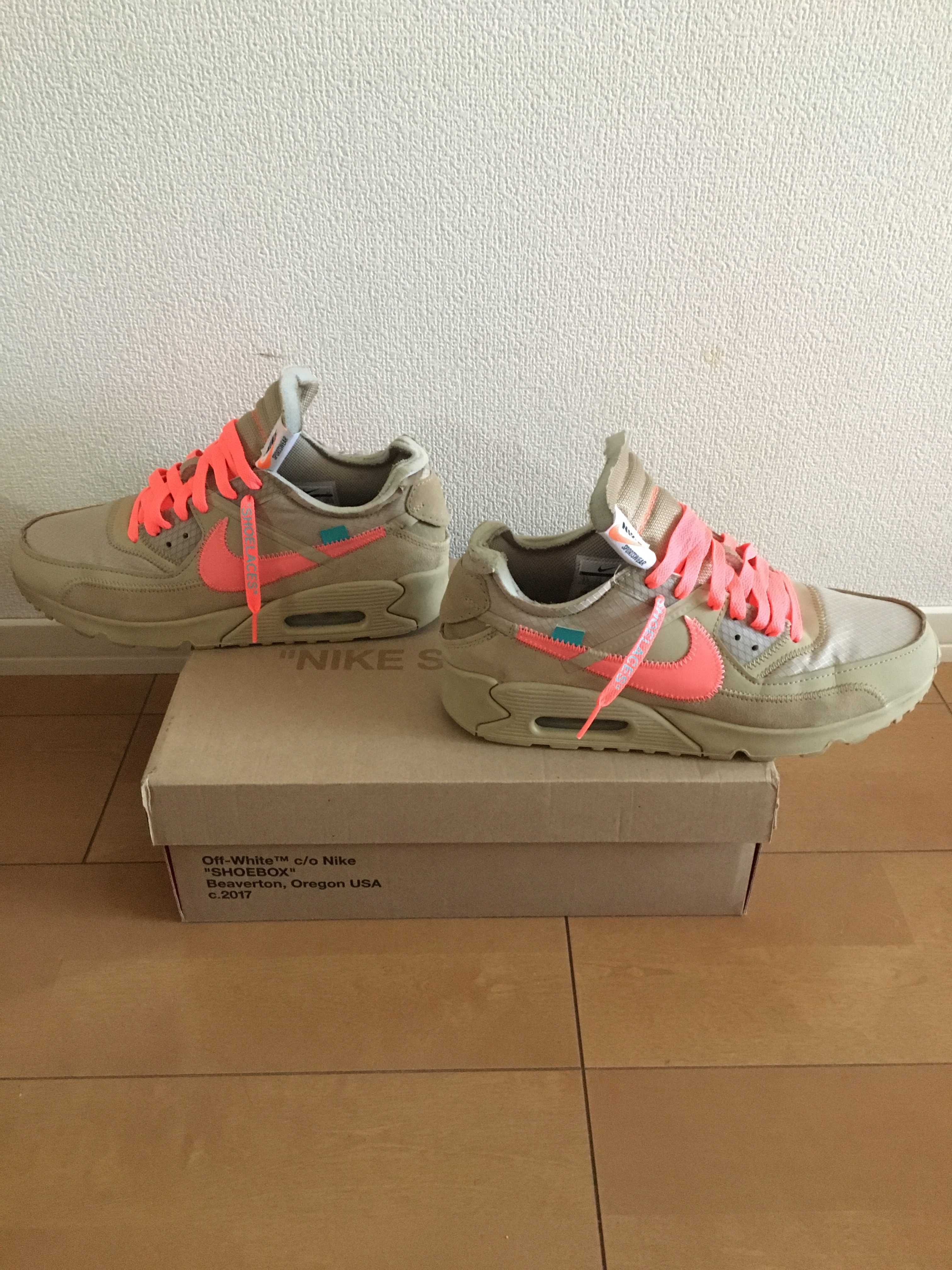 Off-White × Nike Air Max 90 "Desert Ore"