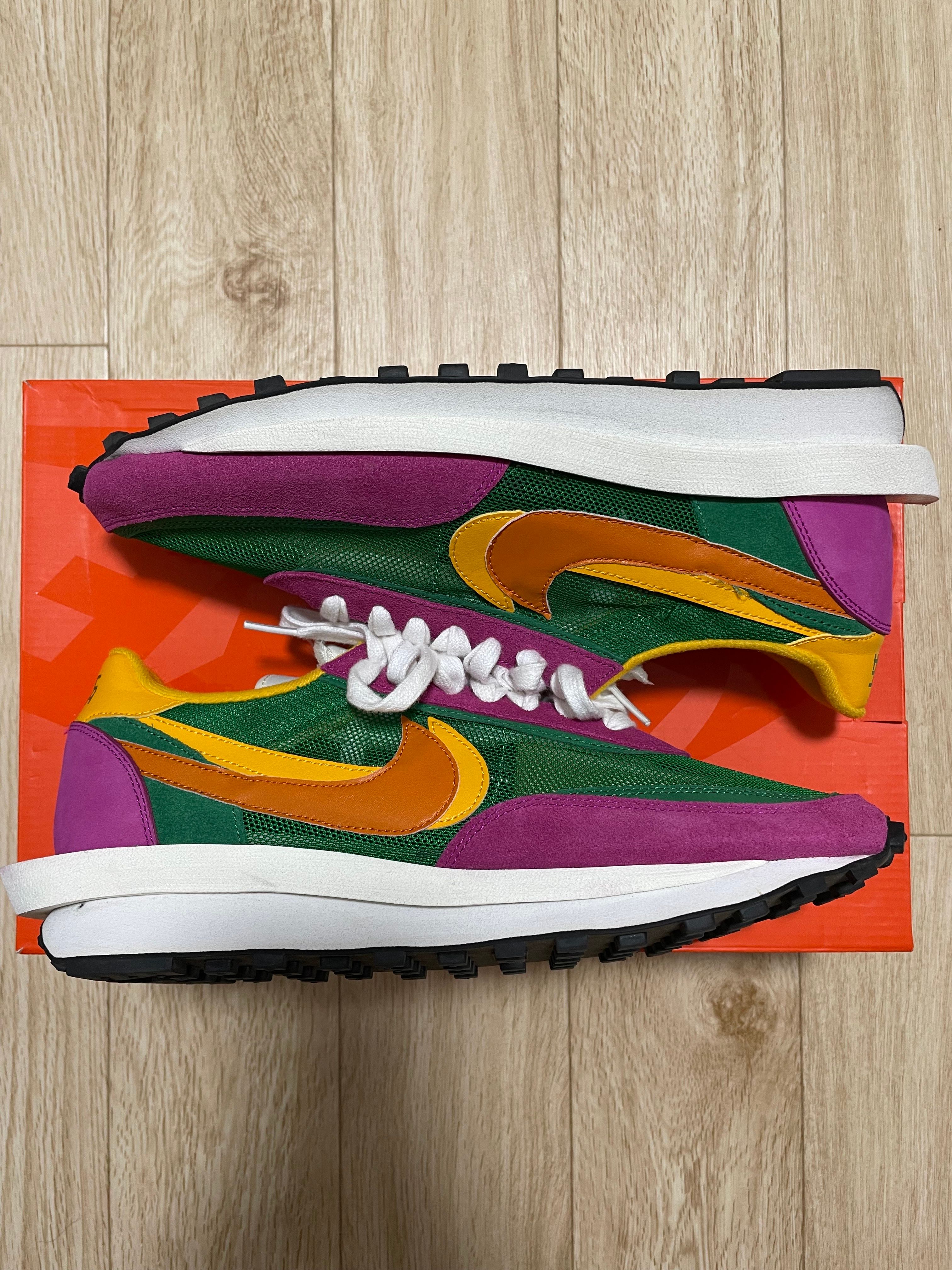 sacai × NIKE LDV WAFFLE "PINE GREEN"