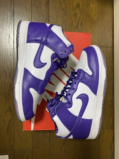 NIKE DUNK HIGH Women's "VARSITY PURPLE"
